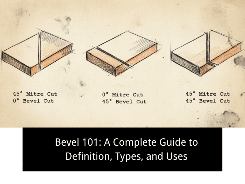 Biseau 101 : Guide complet sur la définition, les types et les utilisations