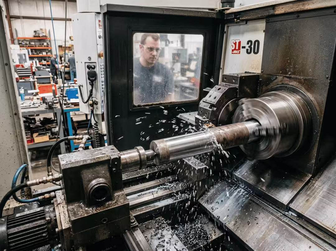 CNC lathe turning shaft CNC lathe turning shaft