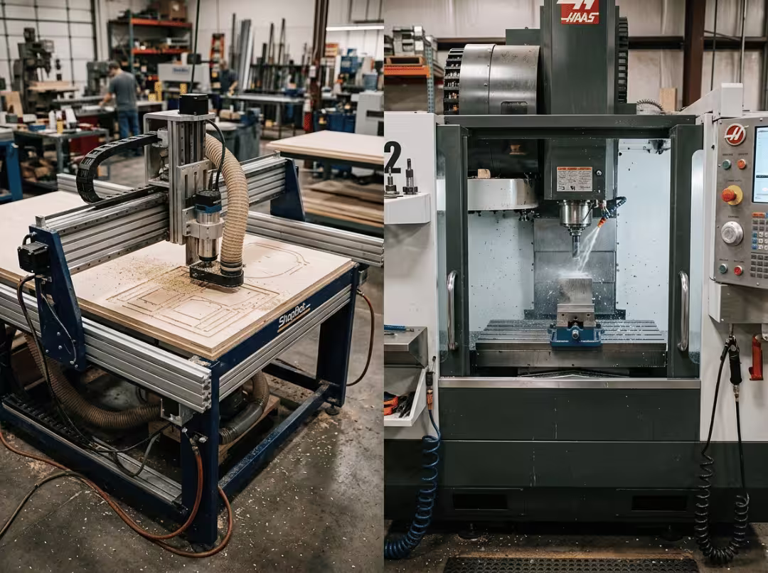 CNC router vs milling machine CNC router vs milling machine
