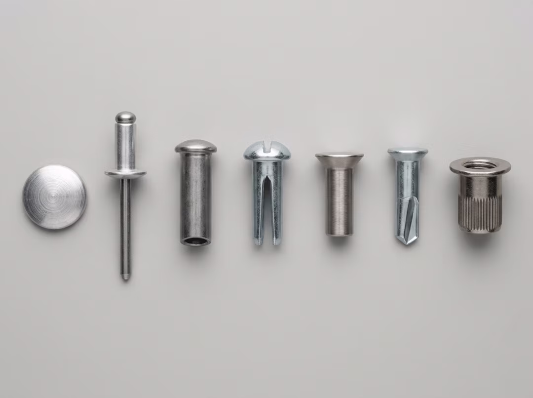 Common rivet types overview Common rivet types overview
