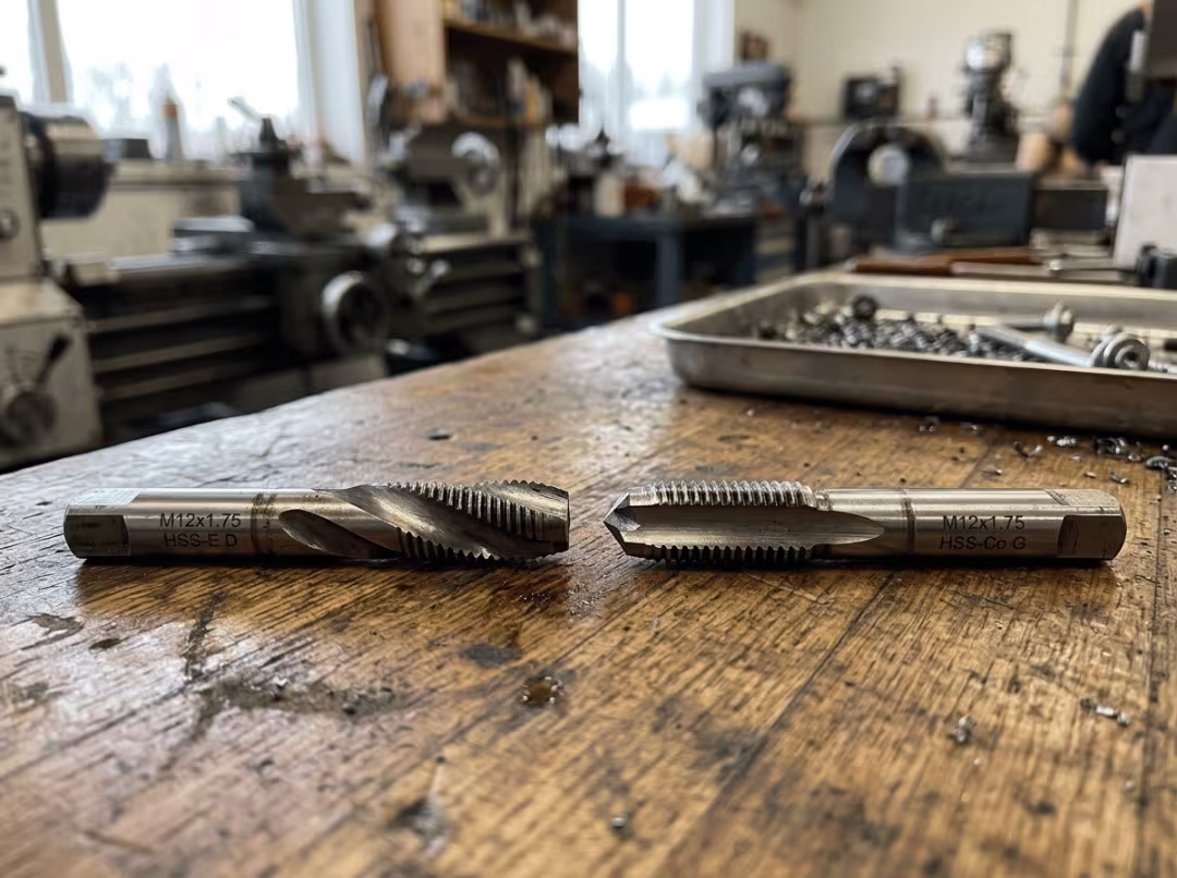 Spiral flute and spiral point taps Spiral flute and spiral point taps