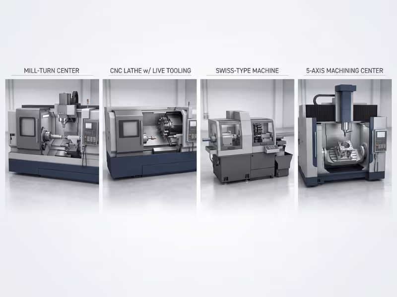 Comparison of mill turn and other CNC machine types Comparison of mill turn and other CNC machine types